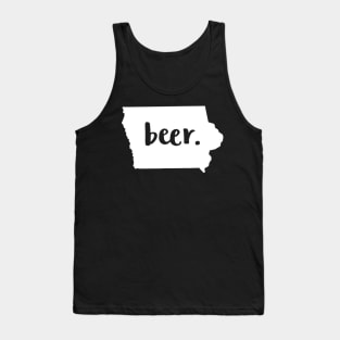 Iowa Local Beer Drinker Shirt  Drink IA Craft Brew Gift Tank Top